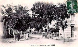 AIN TAYA - RUE PRINCIPALE - 1909